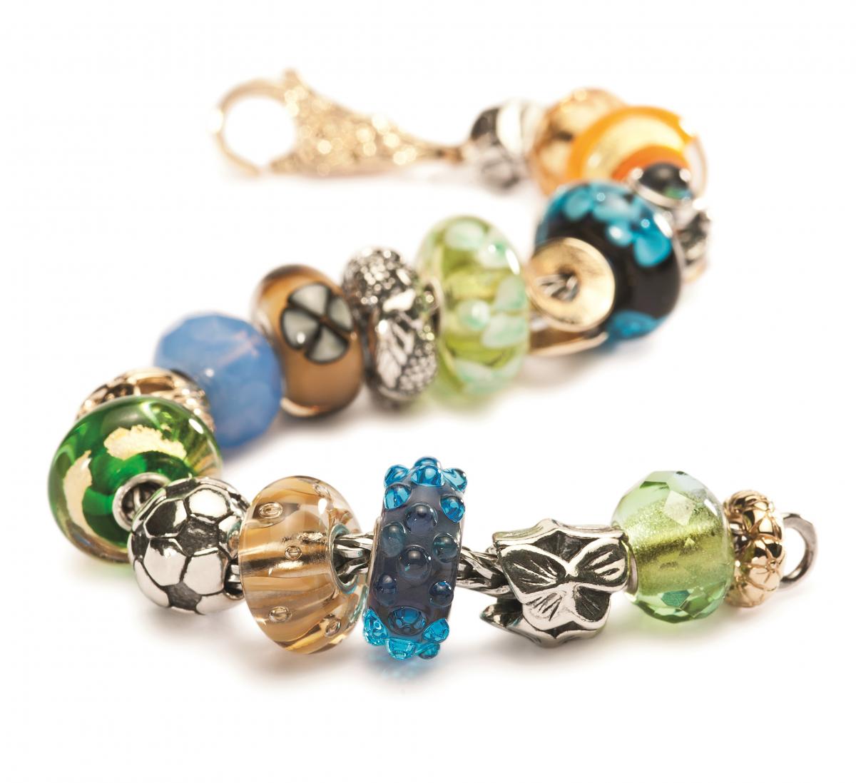 Trollbead, браслеты Trollbead, браслеты из мураснкого стекла, Trollbead сборные браслеты, сборные браслеты