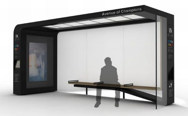 уличная мебель, инновационные остановки, City Furniture, Bus Shelter System