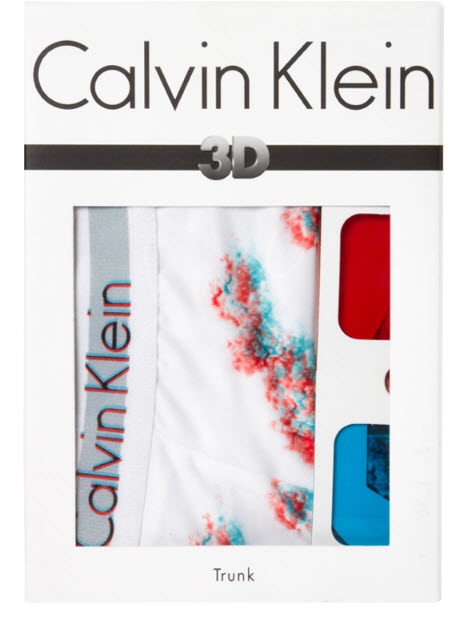 Calvin Klein 3d, мужское белье 3D Calvin Klein, белье 3D Calvin Klein, трусы 3d, 3d одежда, трусы с 3d эффектом, белье с 3d эффектом