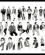 Senghye Yang, иллюстрации моды, иллюстрации лондона, интересные иллюстрации