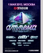 Stadium Live, Stadium AMNESIA IBIZA WORLD TOUR, клуб Stadium, Stadium Live 1 мая