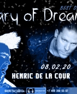 8.02 2020 DIARY OF DREAMS (darkwave, Германия) HENRIC DE LA COUR (synthpop / synth-goth, Швеция) - Новость