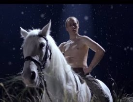 Видео - В Словении, в конкурсе отбора на Евровидение сняли видеоклип про Путина