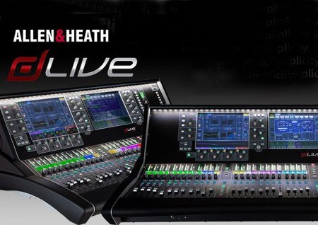 Allen & Heath  dLive – новый цифровой концертный микшер